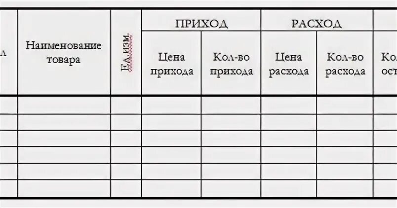 Итог прихода и расхода 6. Итог прихода и расхода 6