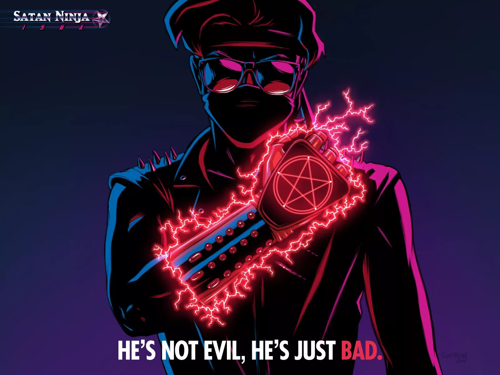 Сатана-ниндзя. Just Bad. I'M not Bad just Evil.