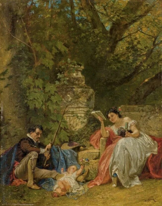 Антуан барон. Картины кнри барона за 1546 год.