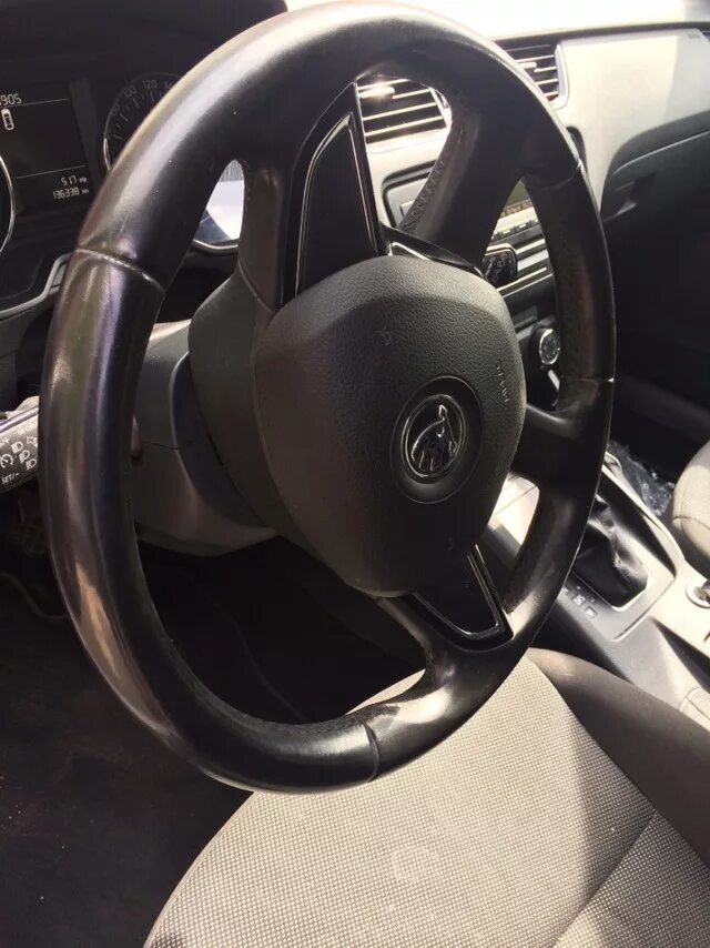Перетяжка Руля Skoda Octavia A7 - Skoda Octavia A7 Mk3, 1,2 л, 2014 года другое 