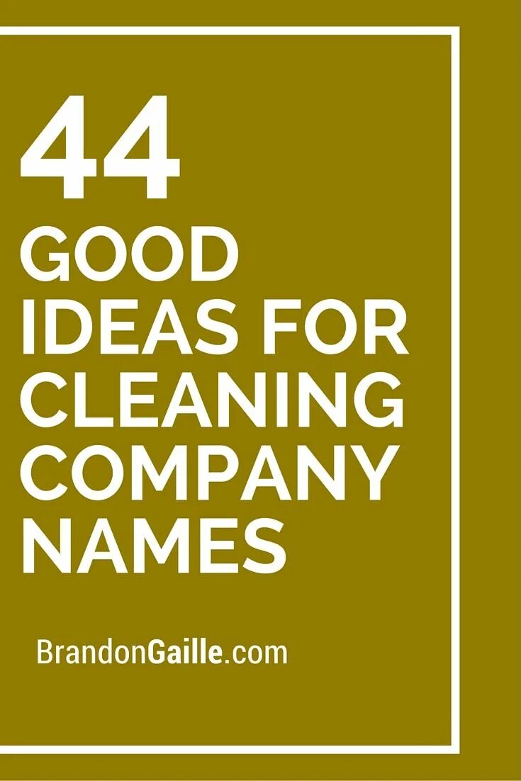 Clean name. Names of cleaning companies. cleaning name.