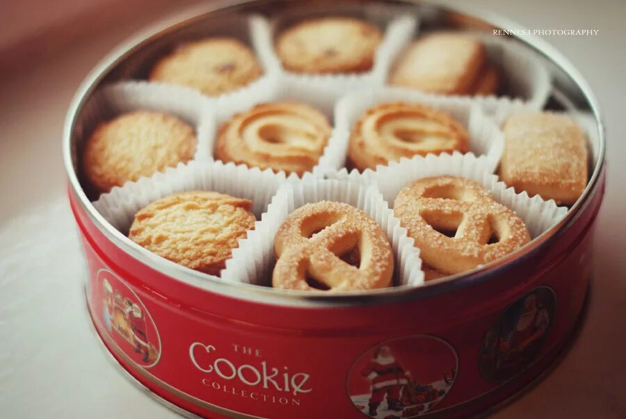 A box of biscuits