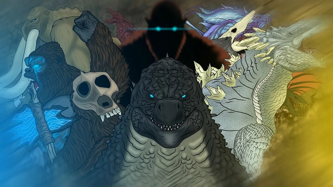 Godzilla x kong the new empire movie. Годзилла и Конг новая Империя. Godzilla x Kong 2024. Годзилла x Конг новая Империя.