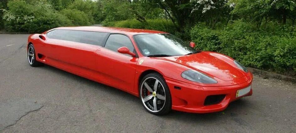 Феррари 9. Ferrari 360 Modena Limousine. Лимузин Феррари. Феррари лимузин фото. Лимузин пятерка.