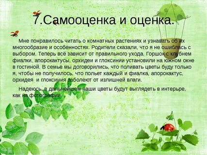 Проект растения 6
