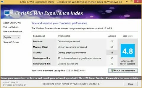 Get index