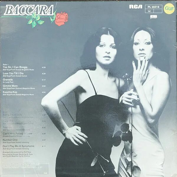 Baccara baccara 1977 обложка. Баккара майте матеос. Sorry, i’m a lady baccara. Baccara i love you die слушать. Группа baccara альбомы.