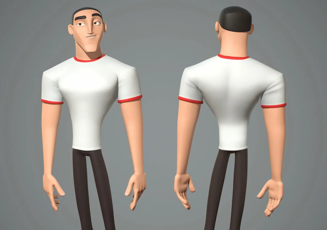 3d game character