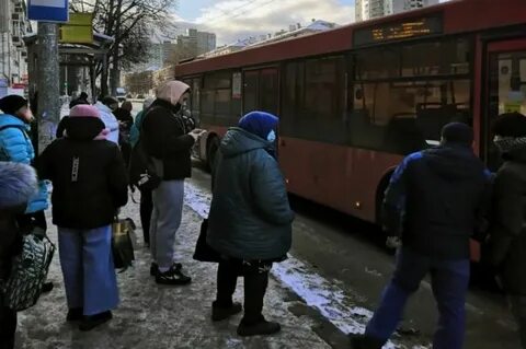 Казань отменили автобусы