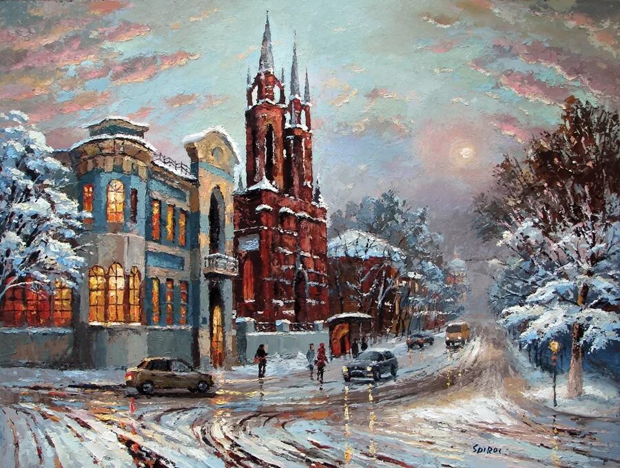 самарские пейзажи картины дмитрия спироса. зима-живопись московского художника андриянова александра. антонина ромодановская акварель зима. игорь разживин рождественка. владимир кузьмин художник иркутск.