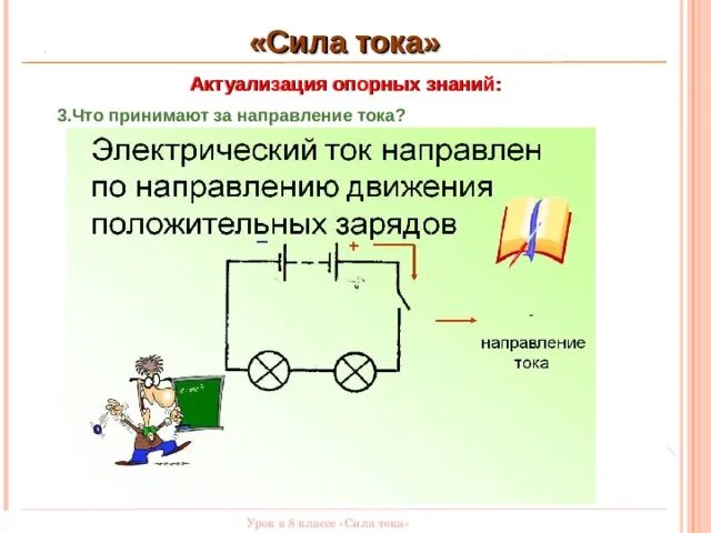 Электрическая цеп. Направление тока 8 кл. Направление тока физика 8 класс. Электрическая цепь направление электрического тока. Направление электрического тока на схеме. Что такое электрическое направление