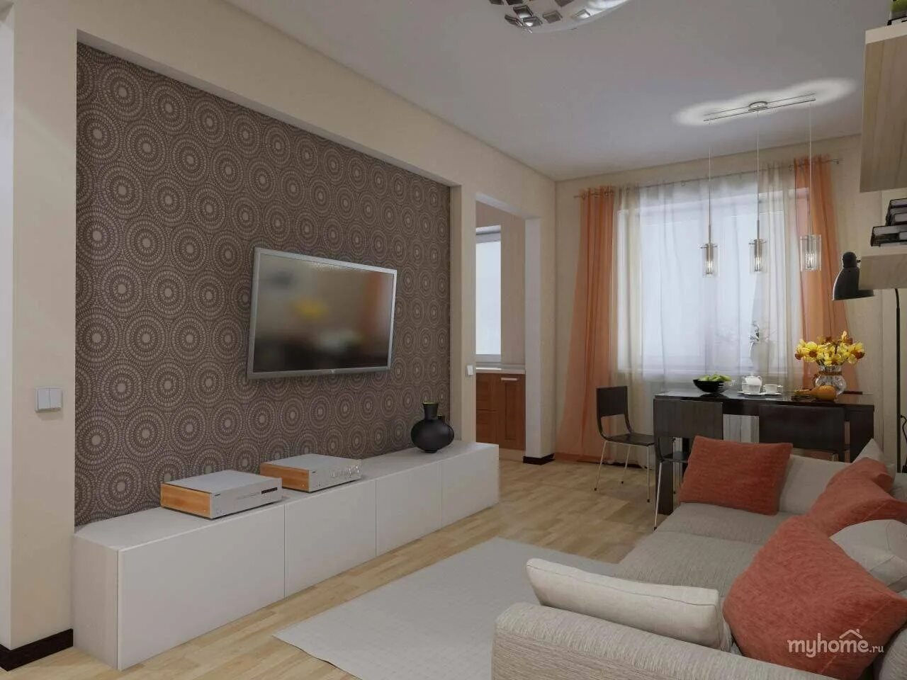 Зал перепланировка