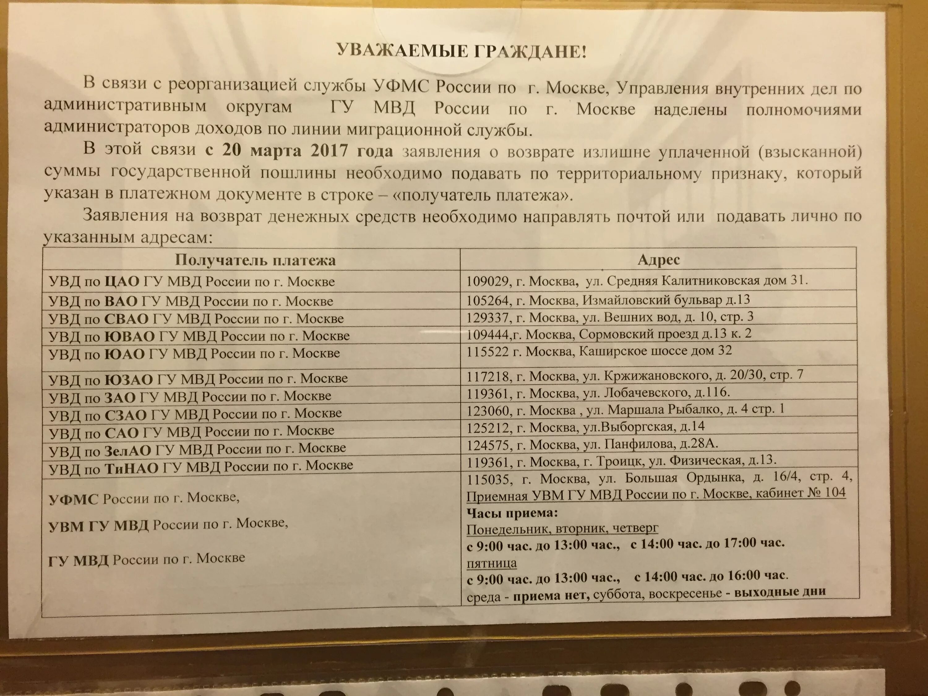 УФМС большая Ордынка. Большая Ордынка 16/4 УФМС. УФМС ЗАО Москвы. Уфмс красного текстильщика график