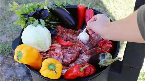 Басма в казане на костре рецепты