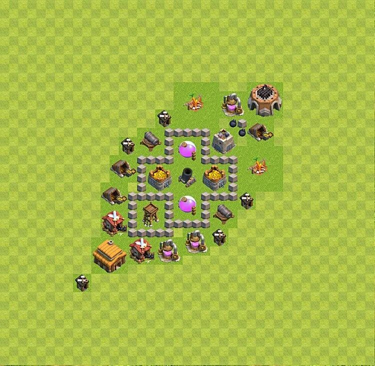 База в клэш оф кланс 3 ратуша. Ратуша 3 уровень. Расстановка в клэш оф кланс 3 ратуша. Расстановка 3 тх в clash of clans. База клэш оф кланс 3 тх.