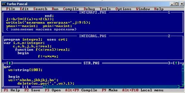 Программное обеспечение pascal. Программное обеспечение pascal
