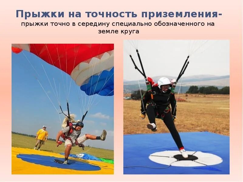Как называется приземление
