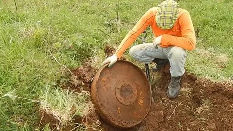 Поиски металлолома с металлоискателем видео