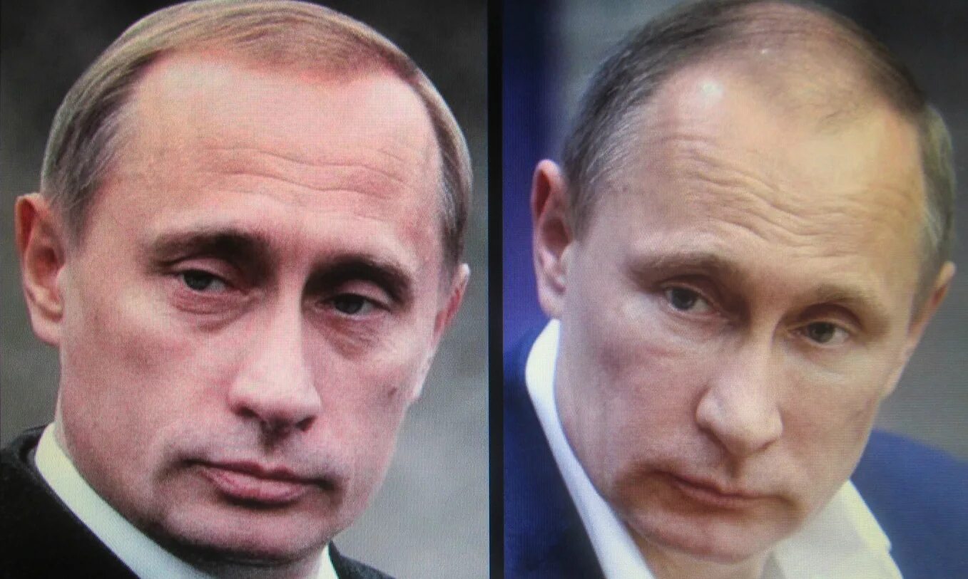 Фотографии какое доказательство. Двойники Путина 2000-2020.