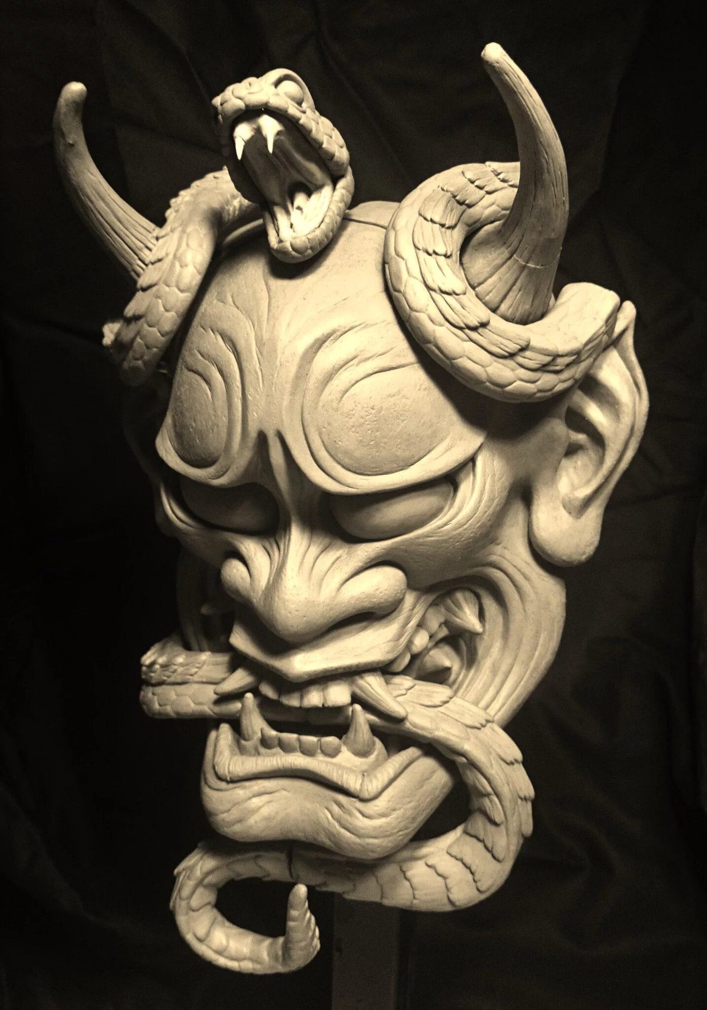 Маска Hannya демон. Японская маска демона Ханья. Японская маска Hannya самурая. Маска Япония демон Ханья.