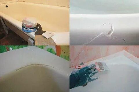 Царапины на акриловой ванне