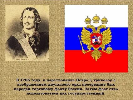 Какой император учредил триколор флаг нашей страны