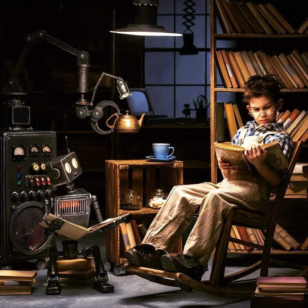 Read books about inventions
