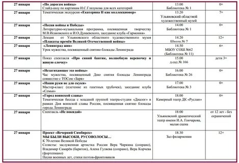 План мероприятий блокада