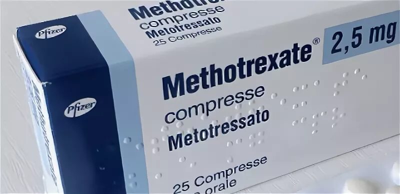 Применение метотрексата при ревматоидном артрите