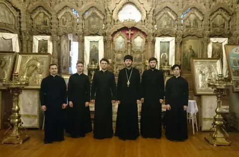 Студенты духовной академии