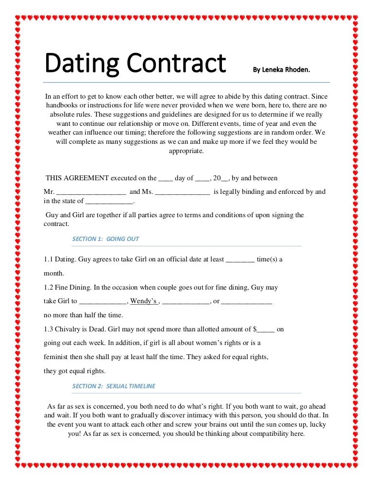 Date in Contracts. Contract no. Dated. Sub and dom Contract.