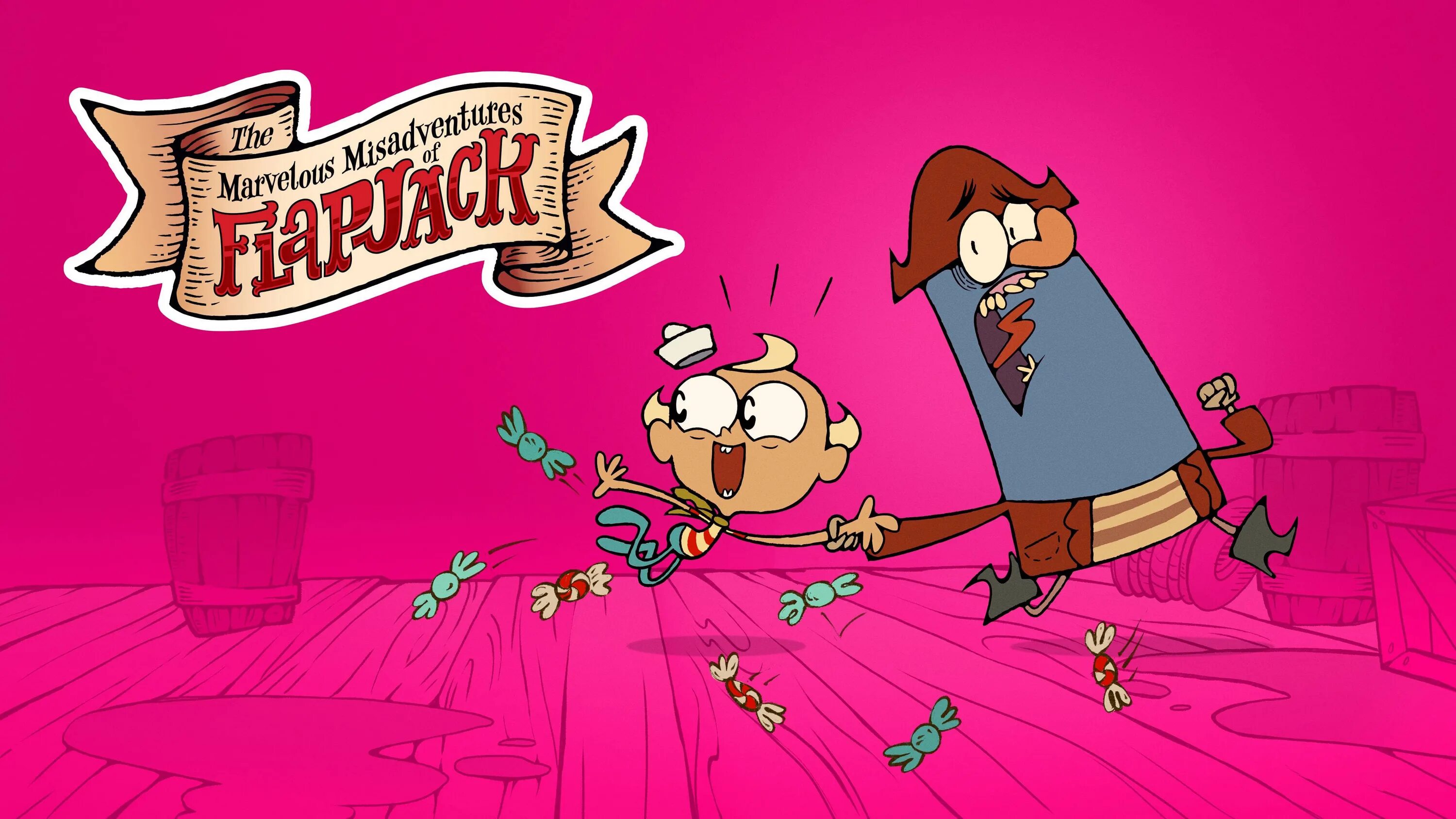 Приключения Флэпджека. Misadventures of Flapjack. Удивительные злоключения Флэпджека Капитан кастет. Флепджек