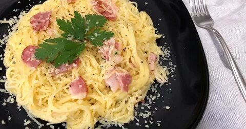 Вкусная карбонара сливки