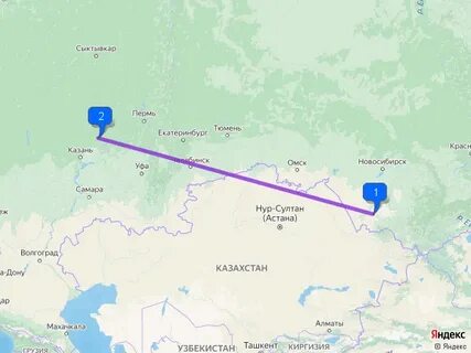 Расстояние поспелиха