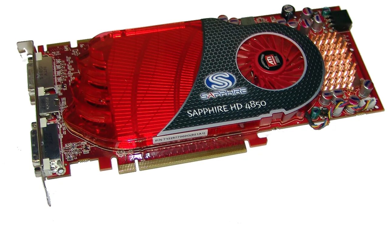 Видеокарта Sapphire 4850. Ati radeon 512mb