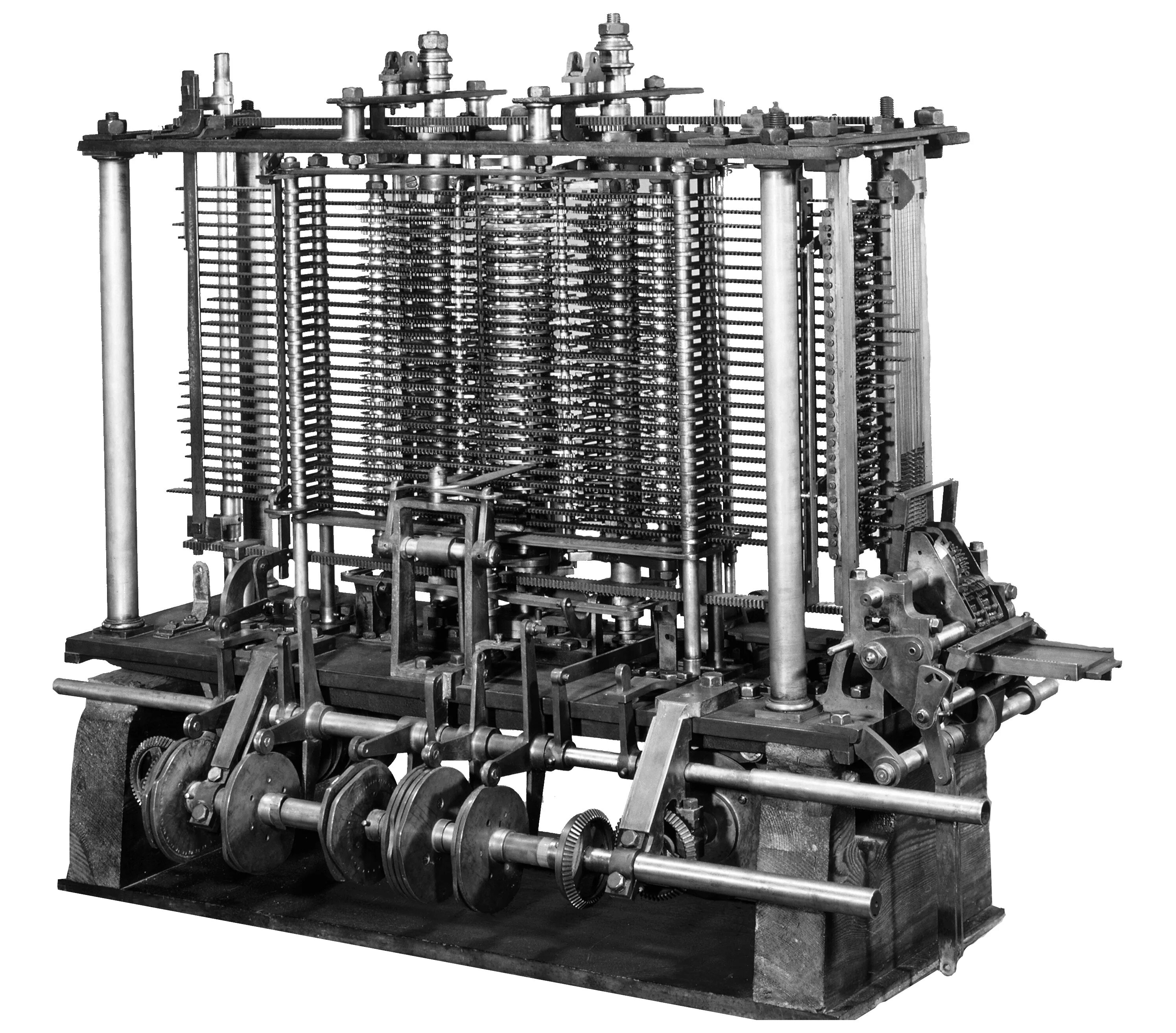 Вычислительная машина Чарльза Бэббиджа. Разостнаф машина Чарльза Бебиджа.