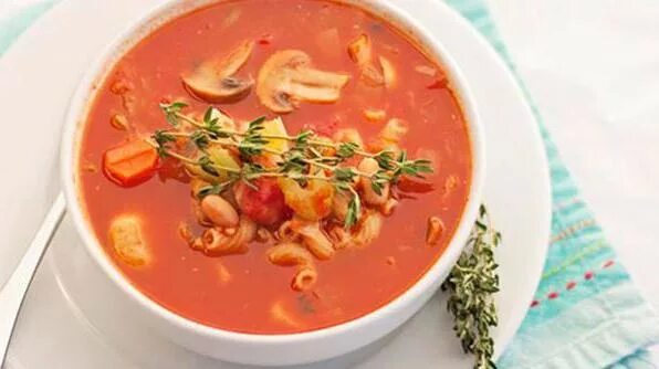 Супы при повышенной кислотности