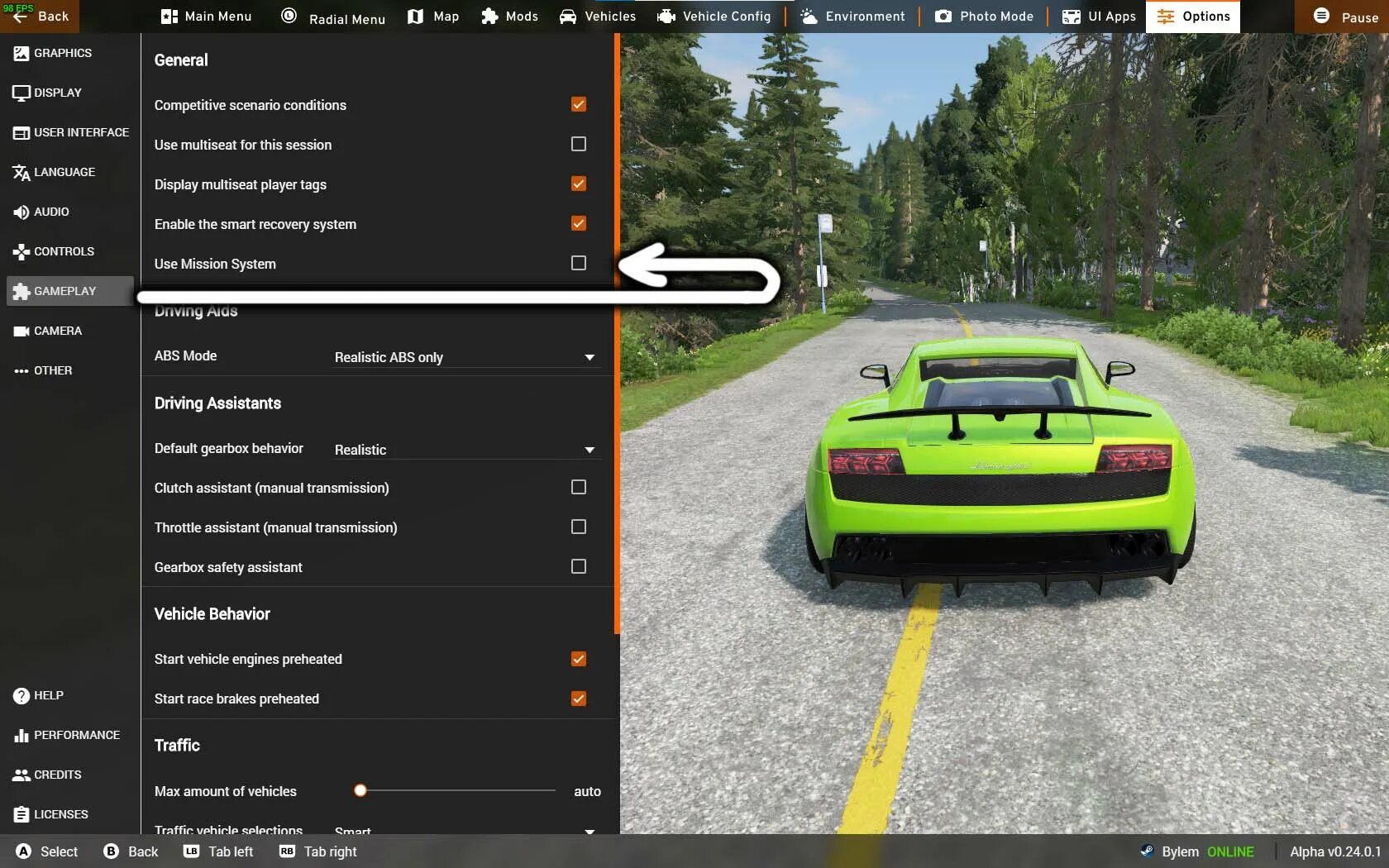 Как поменять управление в beamng. Beamng drive управление на клавиатуре. как убрать жёлтую детали в beamng drive. как найти скриншоты из биминг драйв демо версии.