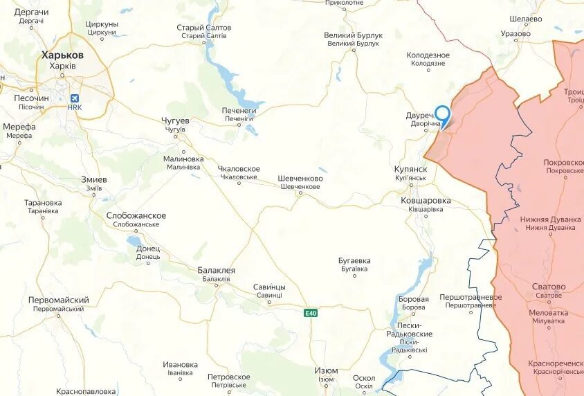 Купянское направление сейчас. Купянское направление сейчас