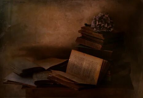 The books are old