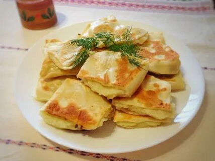 Кыстыбый по татарски с картошкой пошаговый