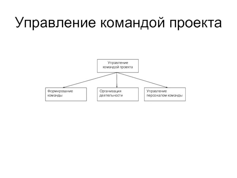 Управление человеческими ресурсами проекта