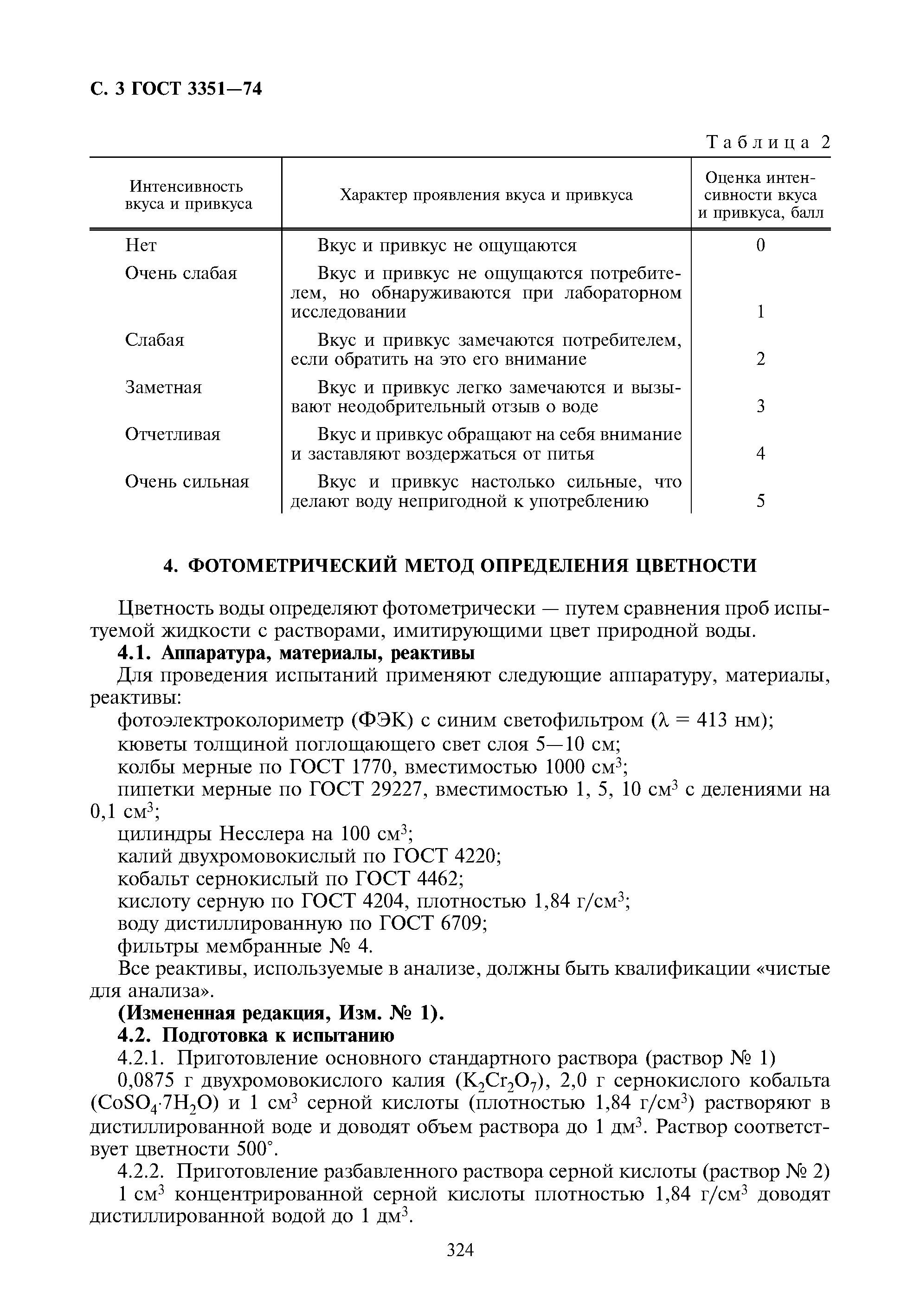 Гост вода питьевая запах. Методы определения мутности и цветности воды. ГОСТ 3351-74. Методы определения запаха вкуса и мутности воды. Интенсивность запаха по ГОСТ 3351-74.