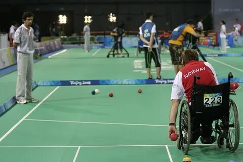 Это международные спортивные соревнования для инвалидов