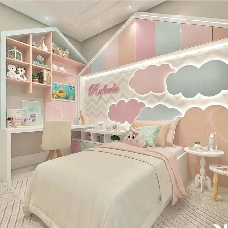 Детский девчачий. Детская комната хеллоу китти. Комната для девочки розового цвета. Детский девчачий. Декор для комнаты девочки.