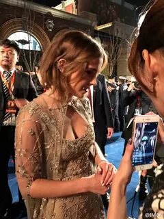Emma Watson at the Shanghai 'Beauty and the Beast' premiere.