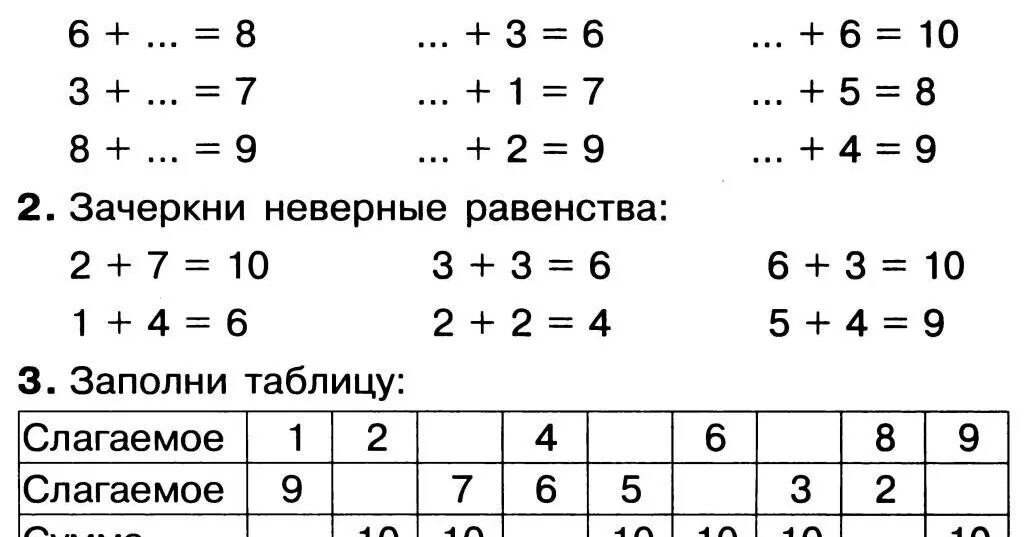 Решить примеры в тетради