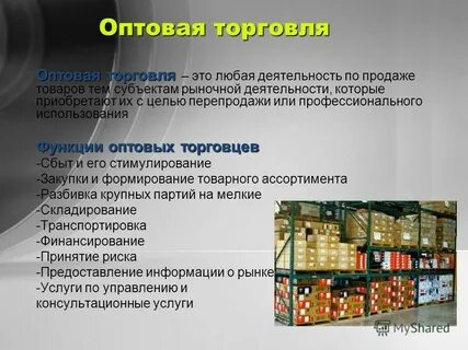 Слова связанные с торговлей