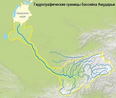 Куда впадает амударья