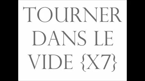 Indila tourner dans le vide